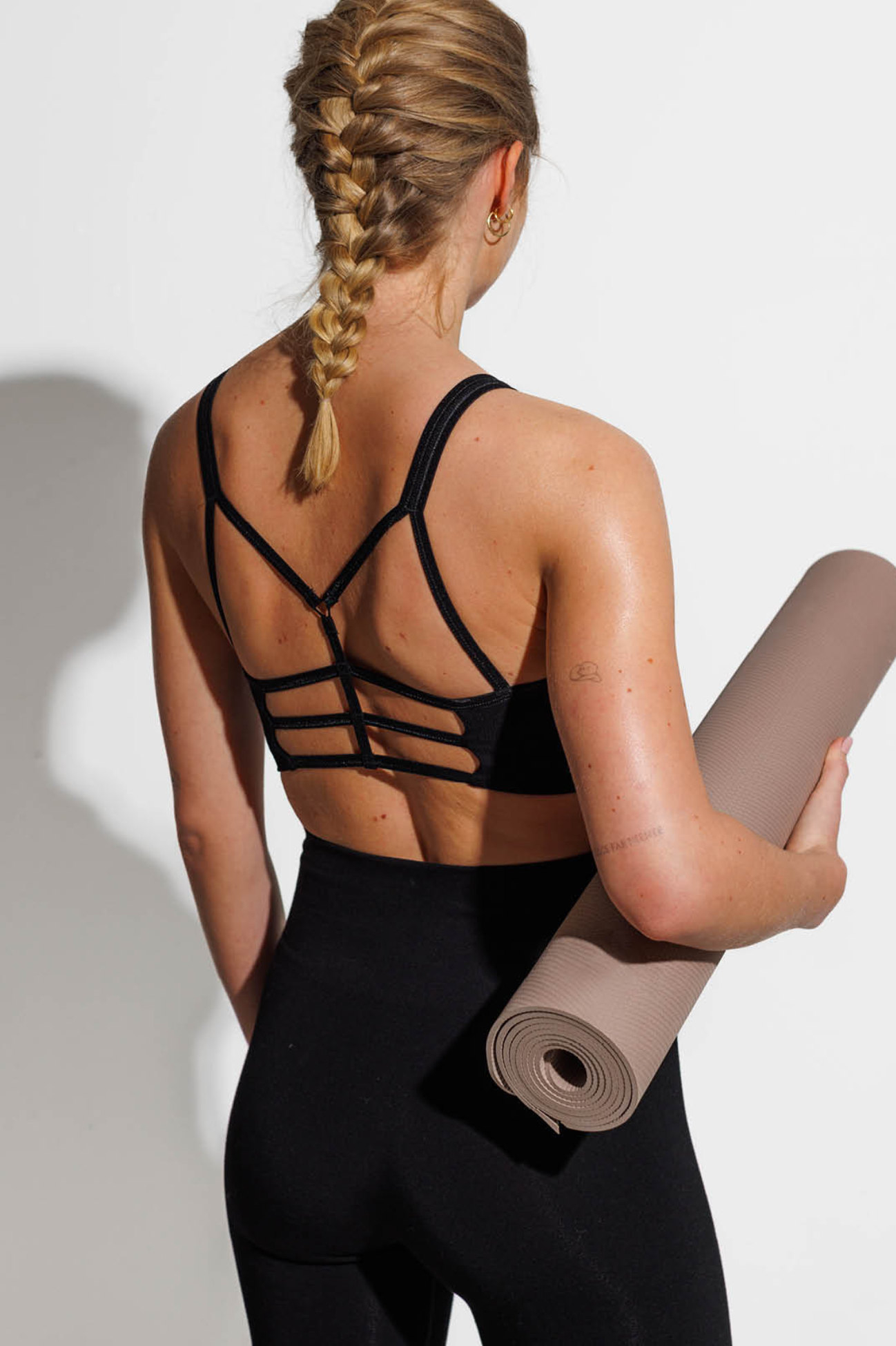 Run & Relax Leyla Bamboo Bra - Beautiful Black