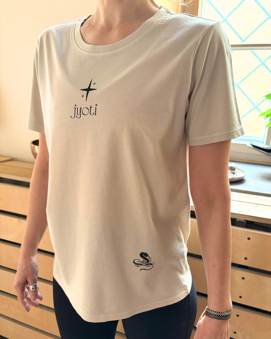 Light on Tribe Tour T-Shirt Women Silver Birch