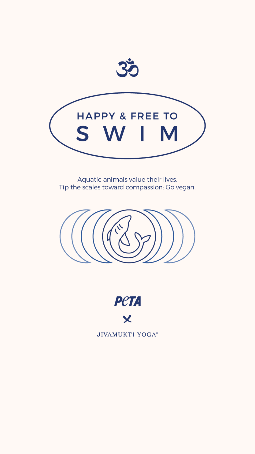 PETA x Jivamukti T-Shirt SWIM