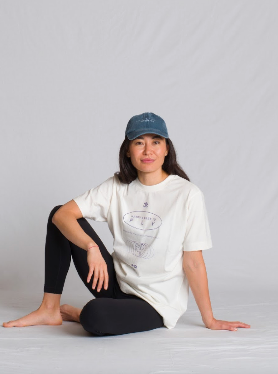 Jivamukti Yoga Cap - NEW DENIM DESIGN