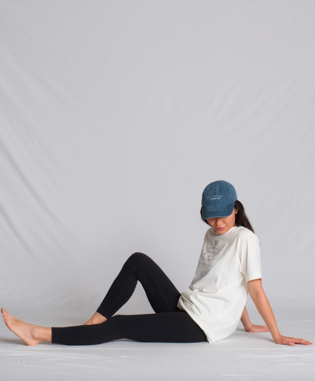 Jivamukti Yoga Cap - NEW DENIM DESIGN