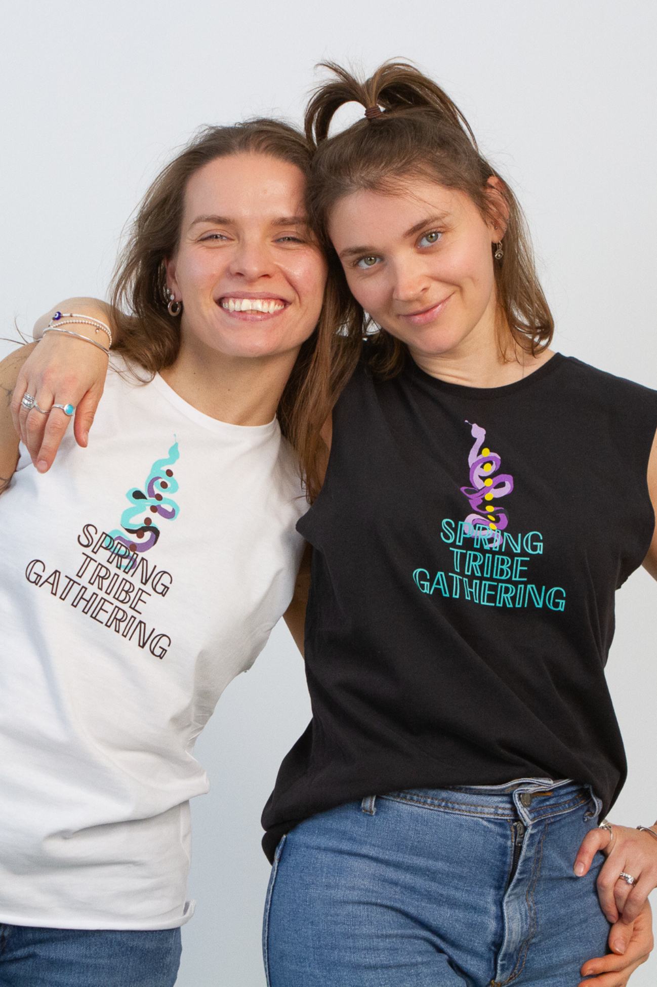 Spring Tribe Tank Top - Black