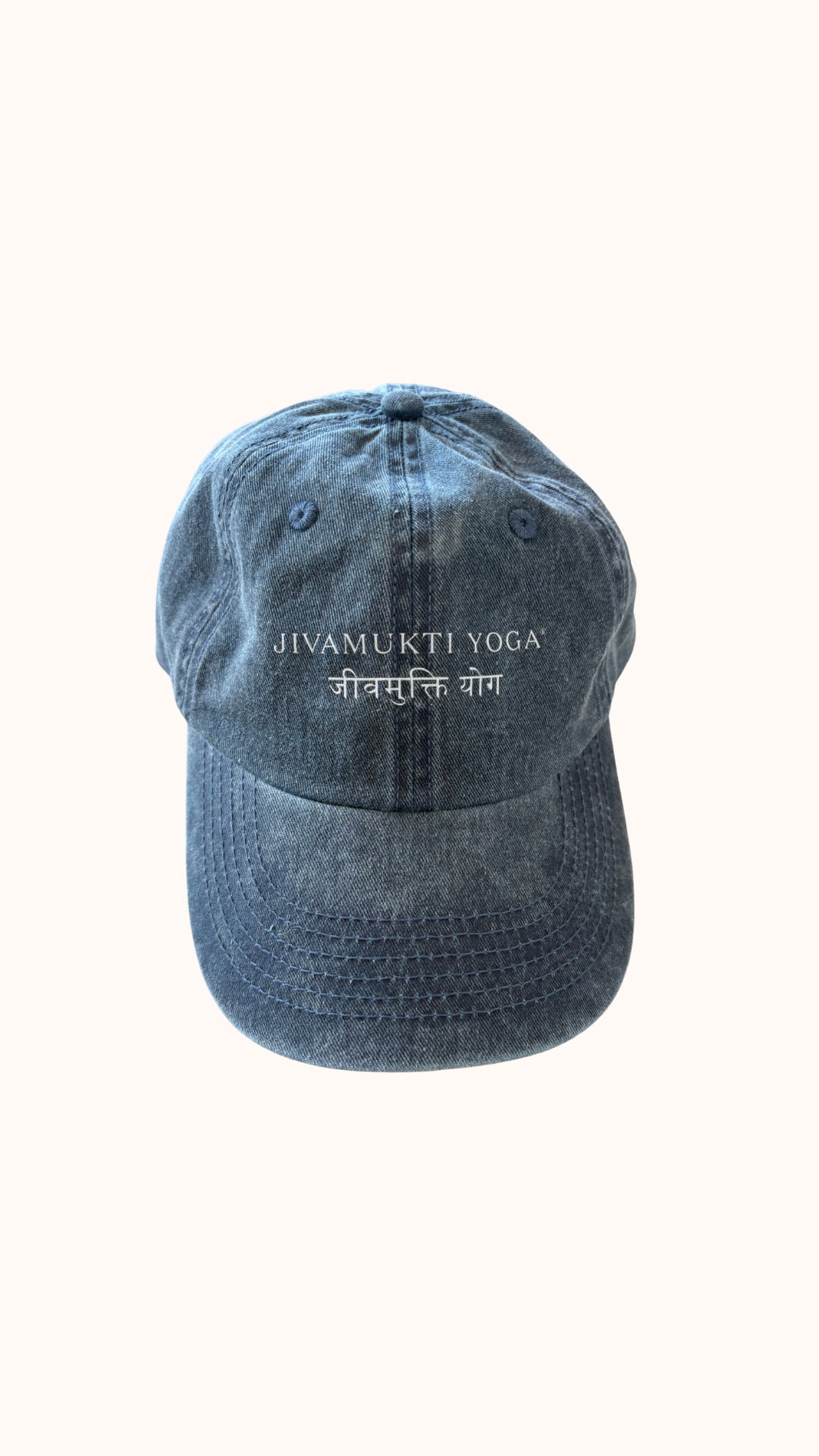 Jivamukti Yoga Cap - NEW DENIM DESIGN
