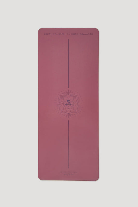 The Jivamukti Yoga Mat - Rose
