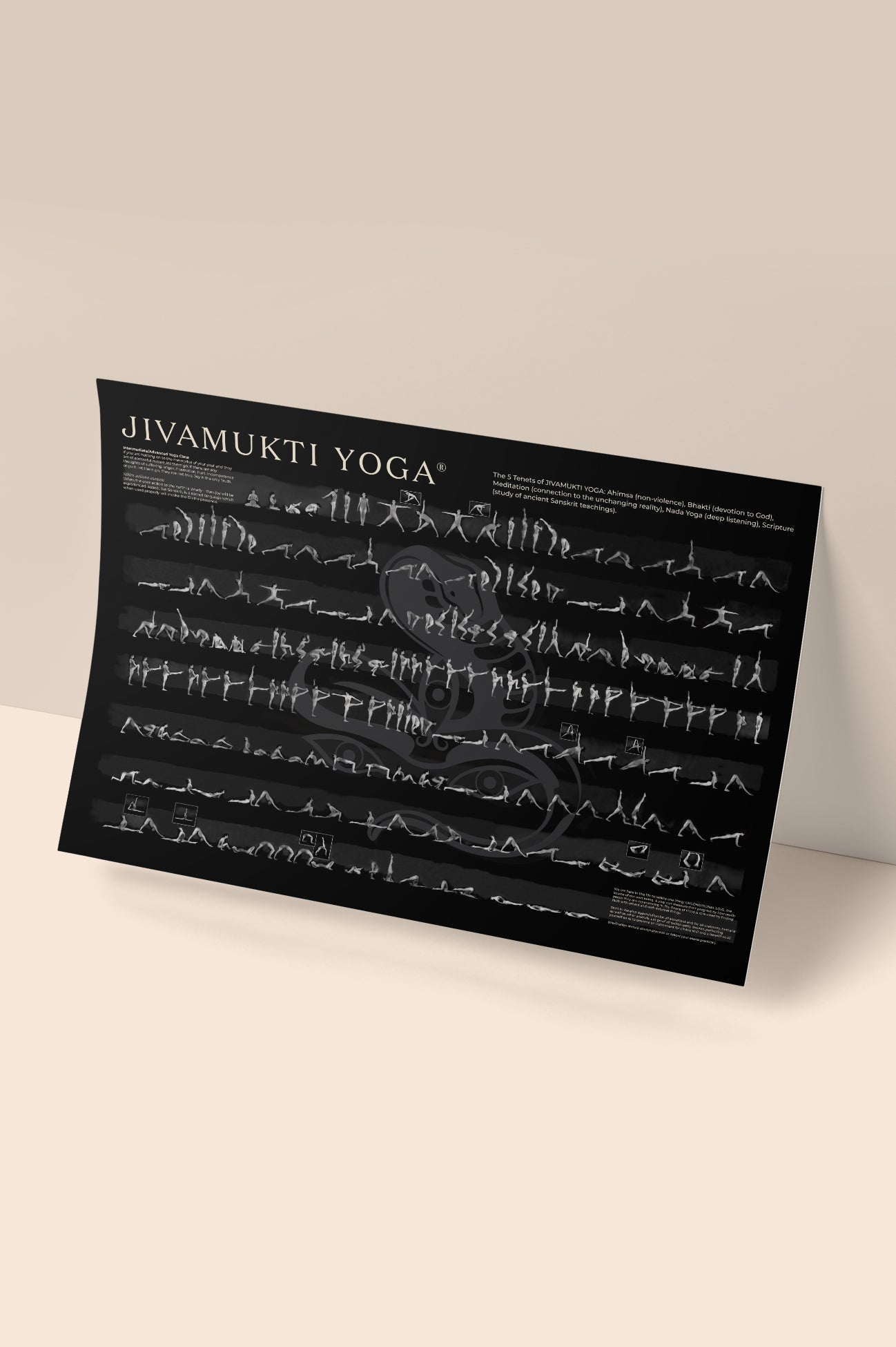 Sharon Gannon Asana Poster