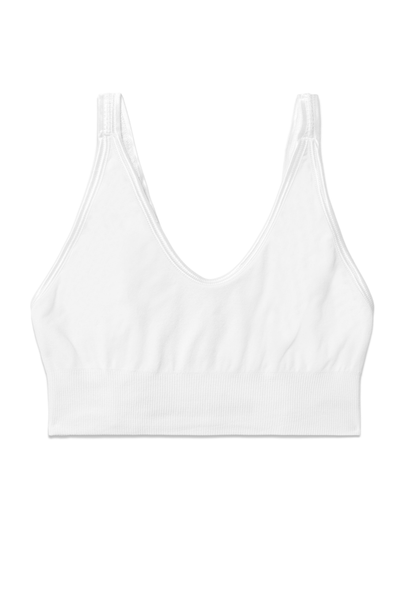 Run & Relax Leyla Bamboo Bra - Pure White