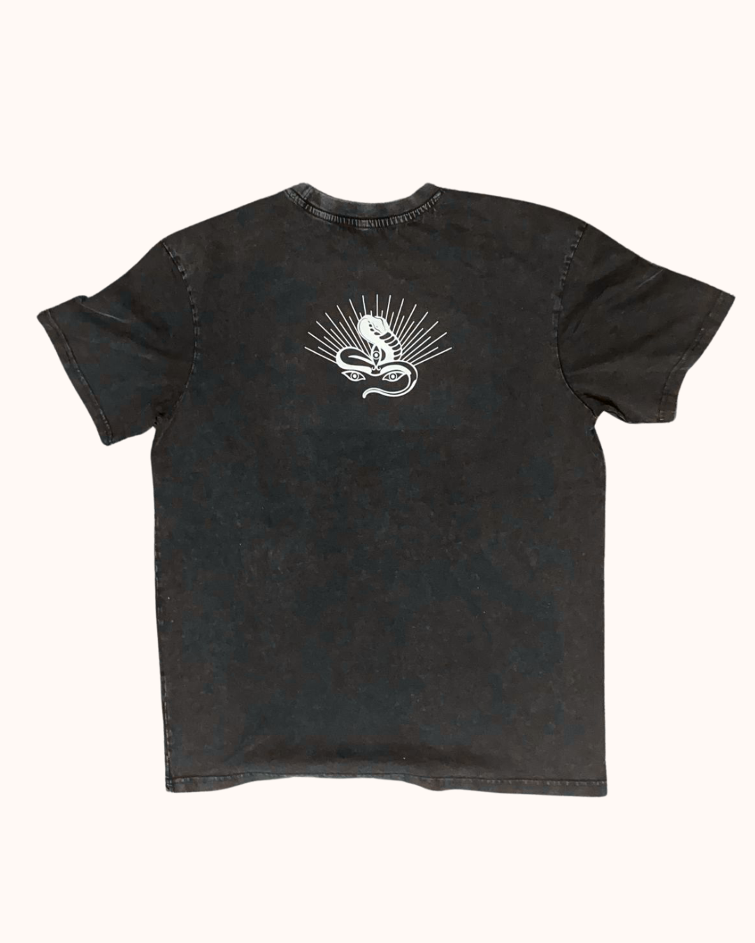 Jivamukti Unisex Acid Washed Oversized T-Shirt