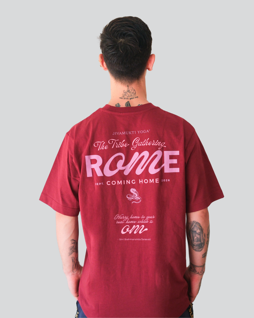 Coming hOMe - Tribe Gathering Rome 2026 T-Shirt Unisex