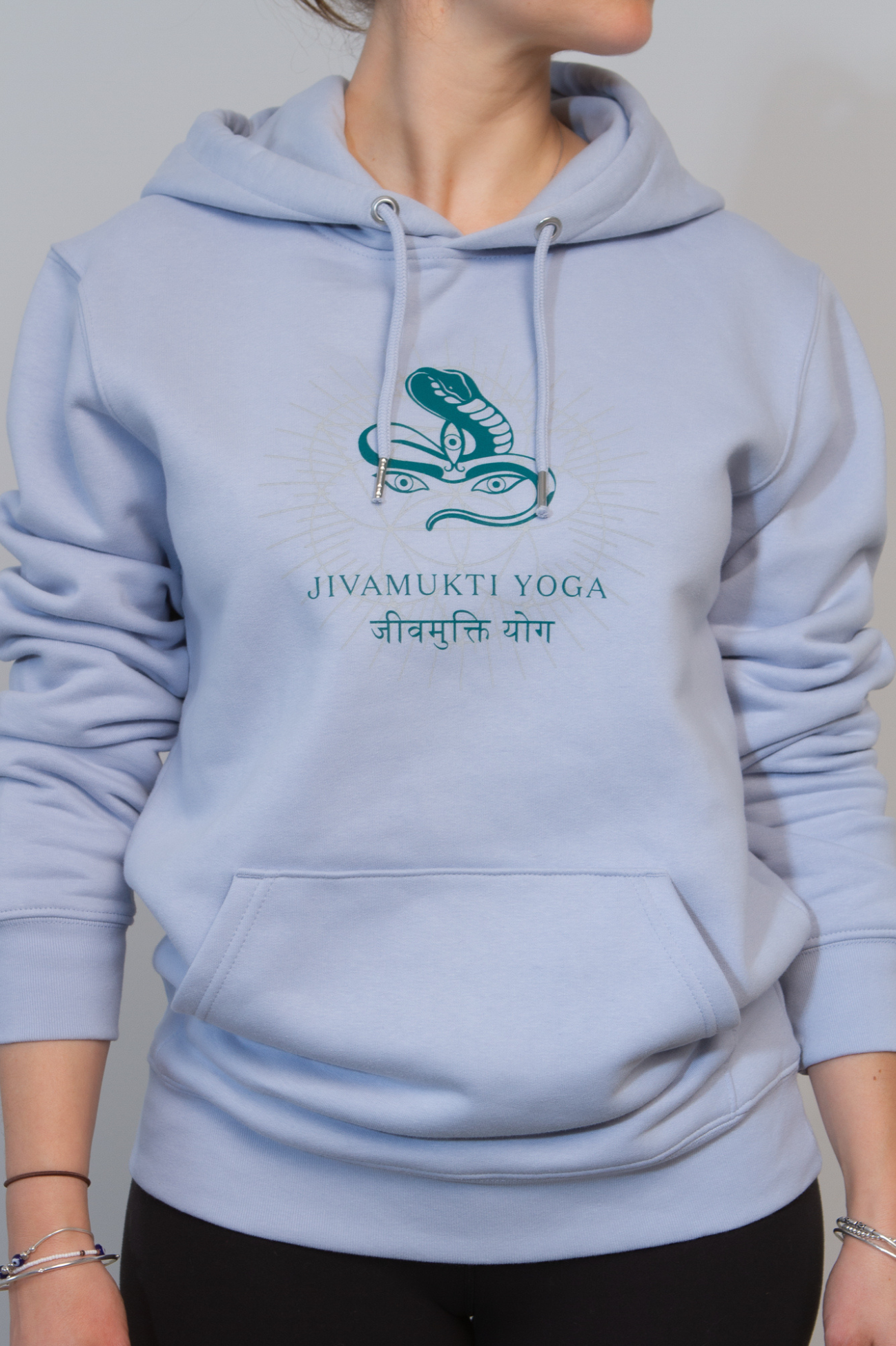 Pullover Hoodie in Serene Blue