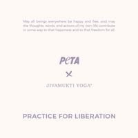 PETA x Jivamukti T-Shirt FLY