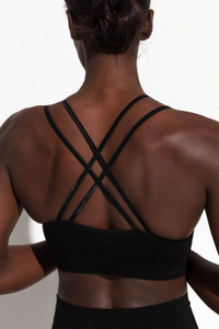 Run & Relax Yoga Bra - Beautiful Black