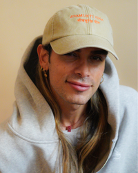 Jivamukti Yoga Cap Beige (Unisex)