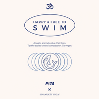 PETA x Jivamukti T-Shirt SWIM