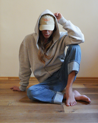 Jivamukti Yoga Cap Beige (Unisex)
