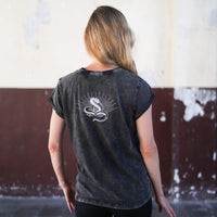 Jivamukti Acid Washed Women's T-Shirt