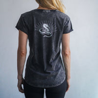 Jivamukti Acid Washed Women's T-Shirt