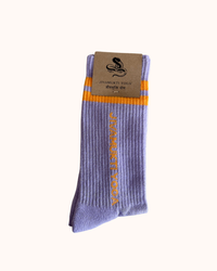 Jivamukti Socks Lilac/Orange