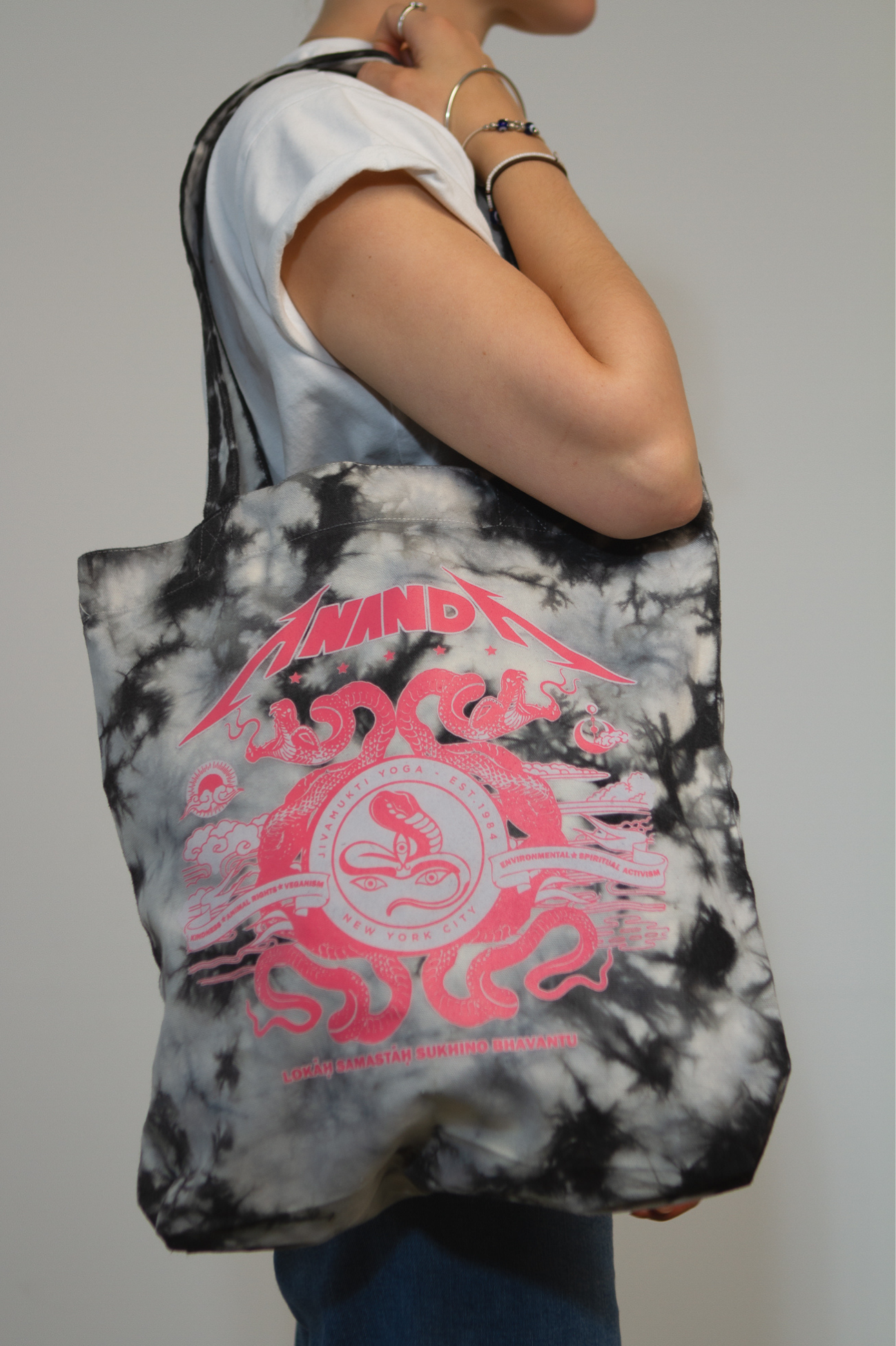 Jivamukti Paris Yoga Ananda Tote Bag - LIMITED EDITION