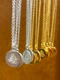 Jivamukti Yoga x Julia Zimmermann Necklace Silver
