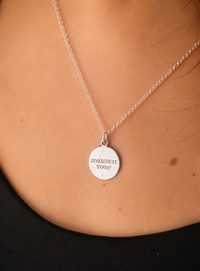 Jivamukti Yoga x Julia Zimmermann Necklace I Signet Pendant Gold/Silver